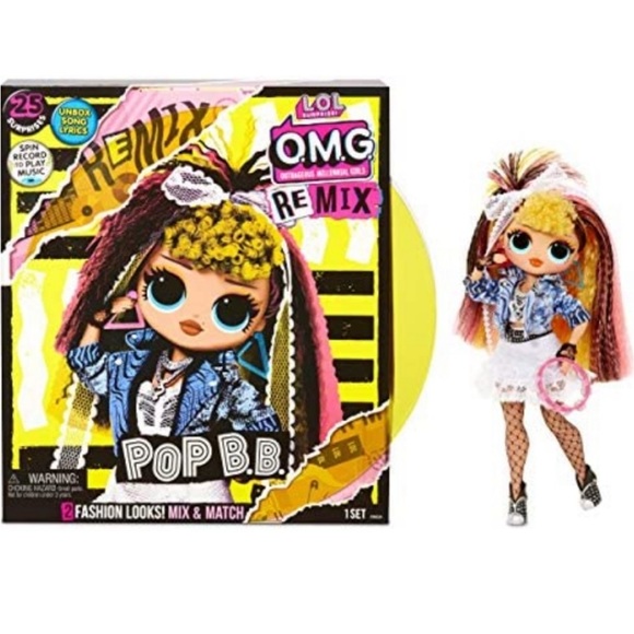L.O.L. Surprise! O.M.G. Remix Lonestar Fashion Doll 25 Surprises with Music - Picture 6 of 13